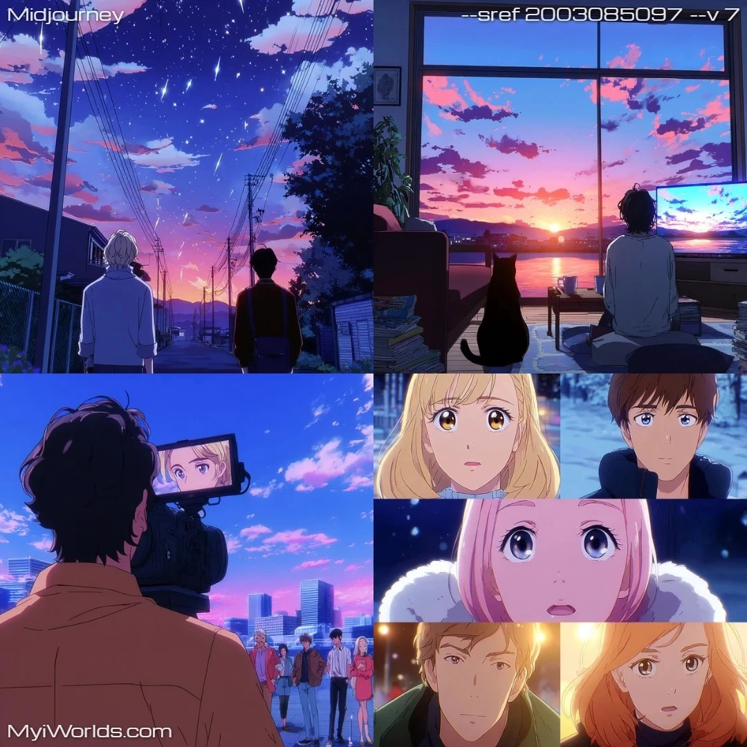 Anime-style-with-pastel-colors-and-a-romantic-atmosphere,-featuring-character-closeups.