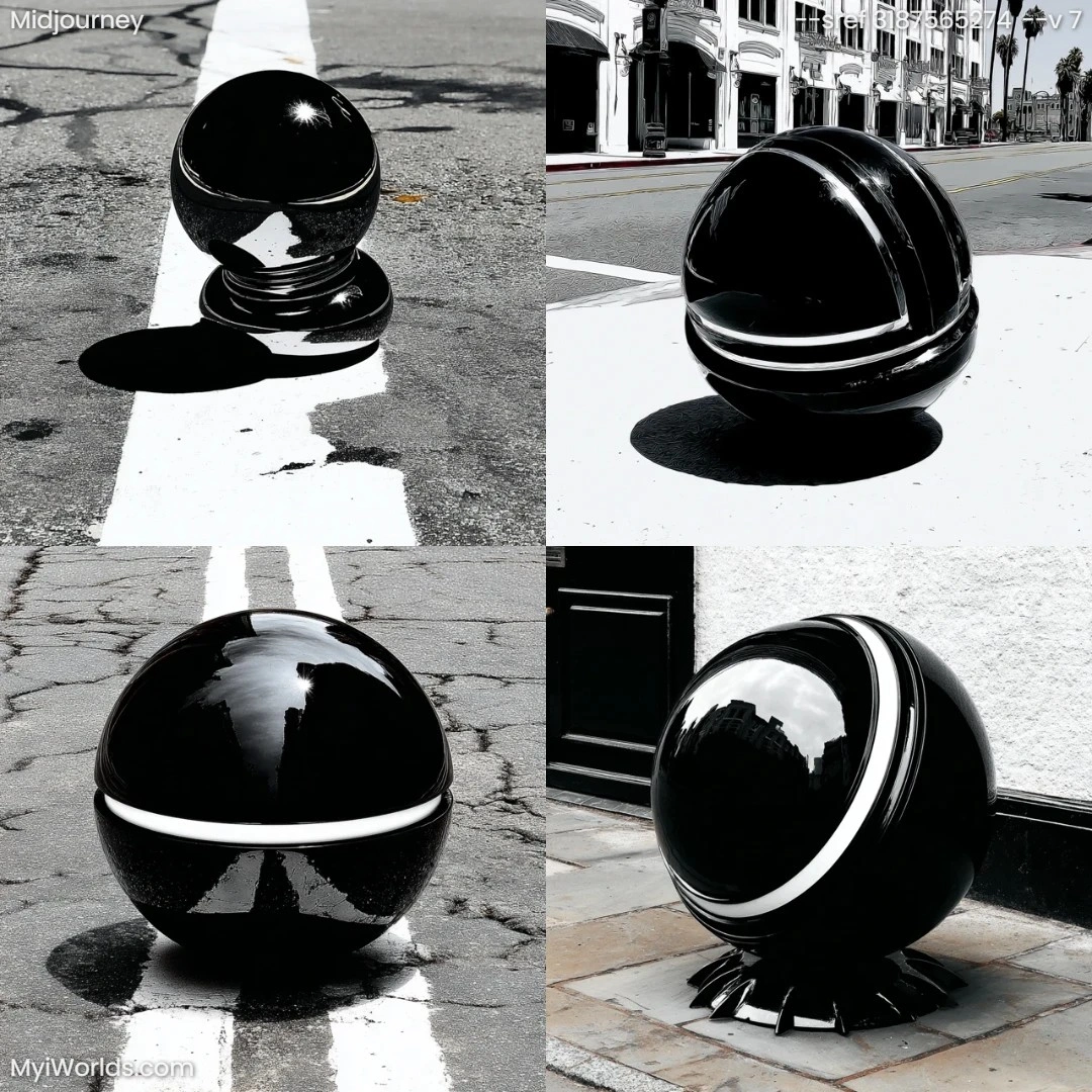 Monochromatic-modern-art-with-high-contrast-and-sleek-design.