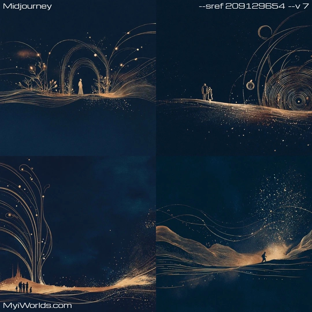 Surrealistic-digital-art-with-a-starry-sky-background-featuring-warm-lighting-and-detailed-textures.
