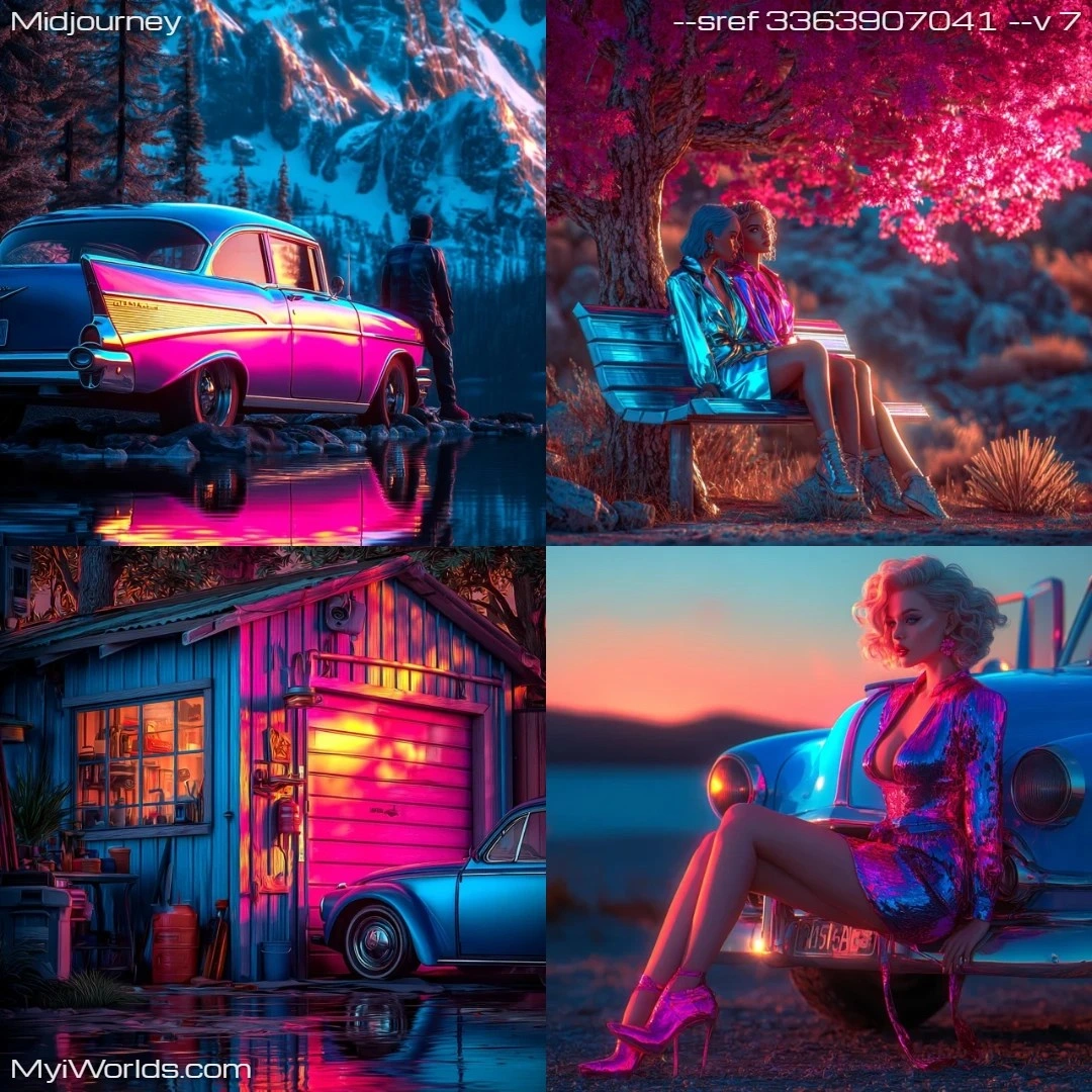 Photorealistic art with high contrast, featuring a surreal, dreamlike quality.
