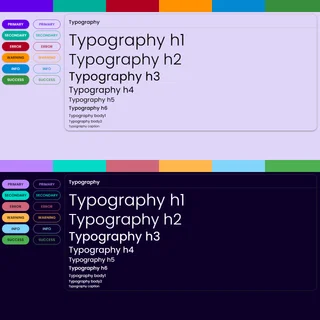 Vibrant Purple Theme